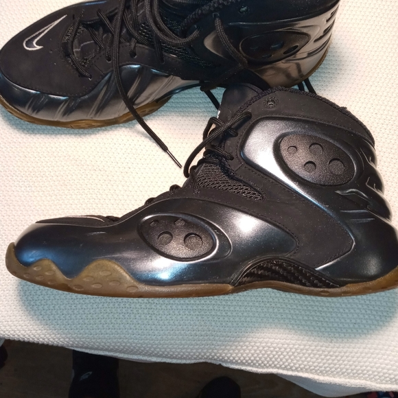 Nike foam posits. FLIGHT gun blue metal and black - Picture 2 of 5